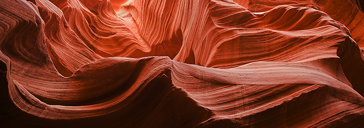 Slot Canyon Panorama, Lower Antelope Canyon, AZ